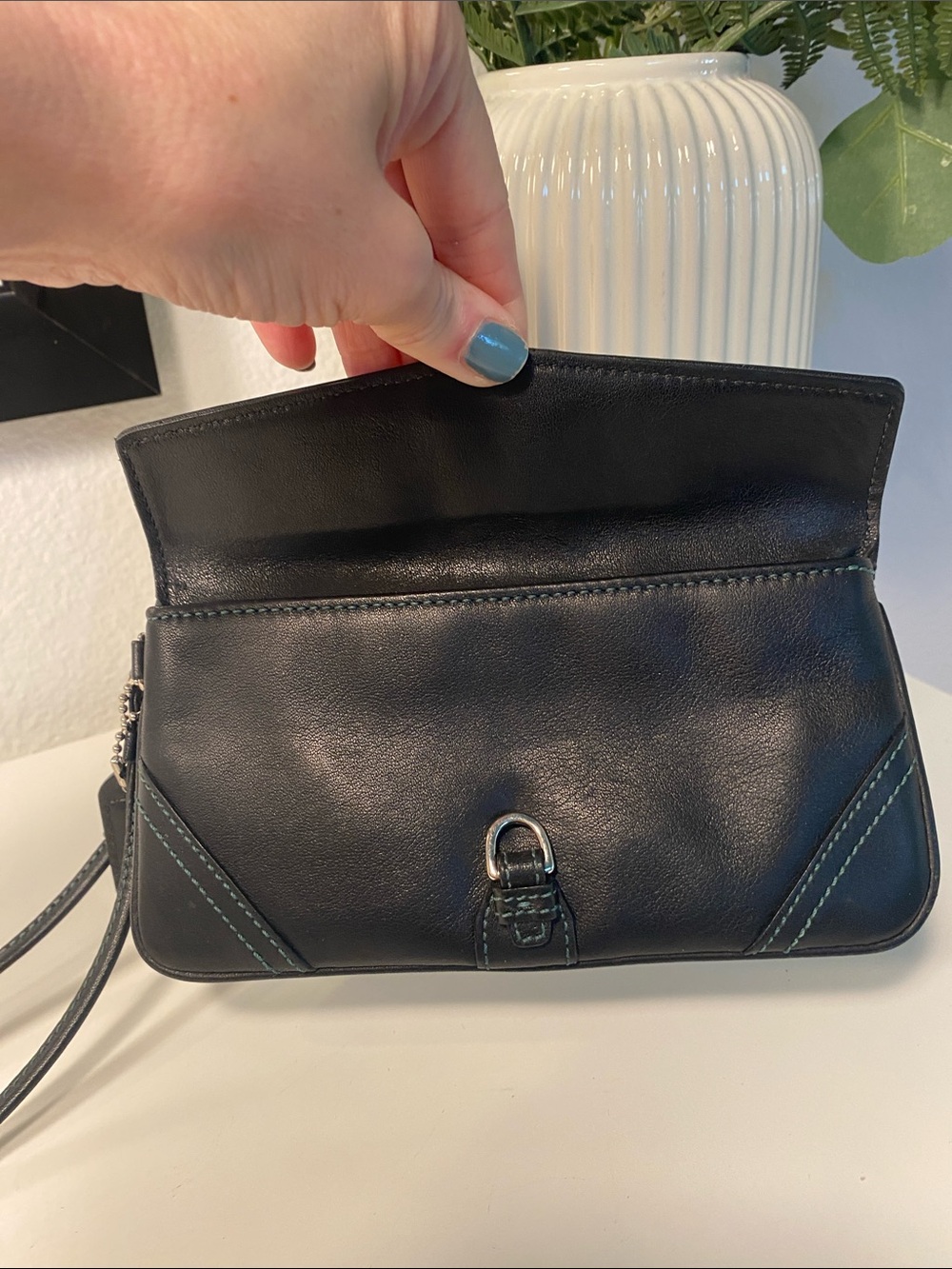 Vintage Coach Hamptons Wristlet Y2K - Picture 8 of 11